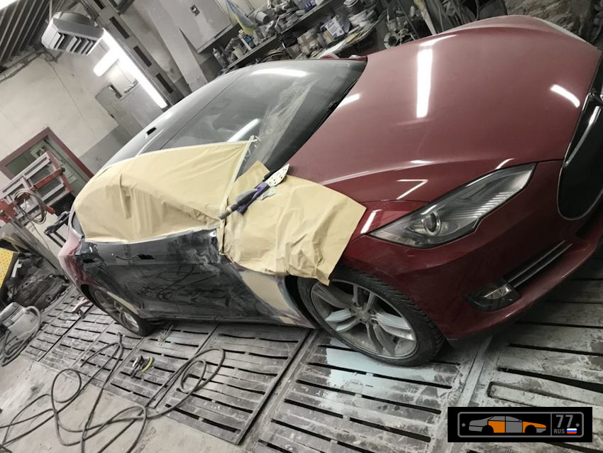Кузовной ремонт Tesla