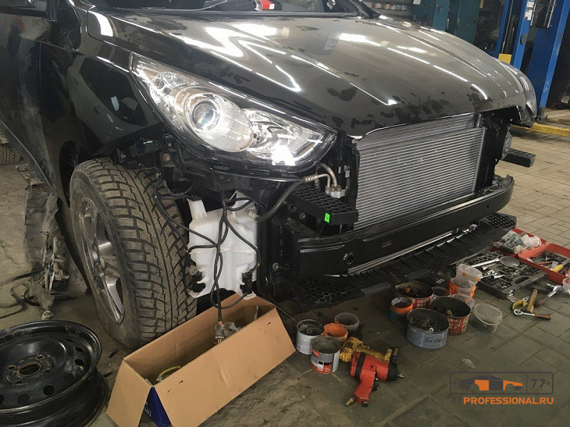 Кузовной ремонт Hyundai IX35